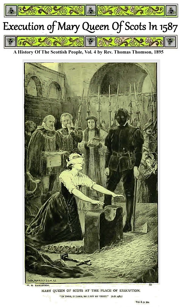 EXECUTION OF MARY QUEEN OF SCOTS